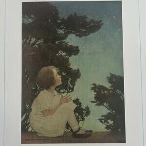Willcox Smith, Twinkle Twinkle Little Star, 14x10", Art Print, ~ 250922-WH 406